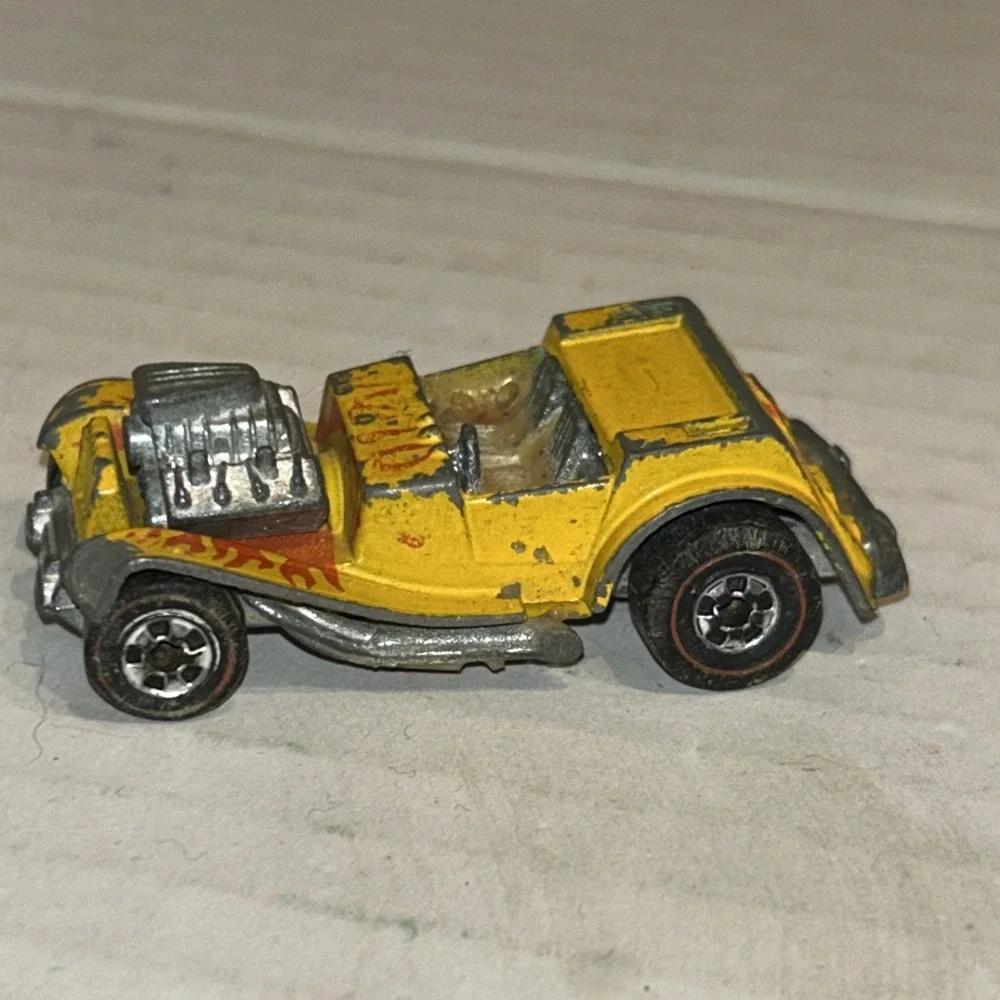 Vintage 1973 Hot Wheels Redline Sir Rodney Roadster Has Wear